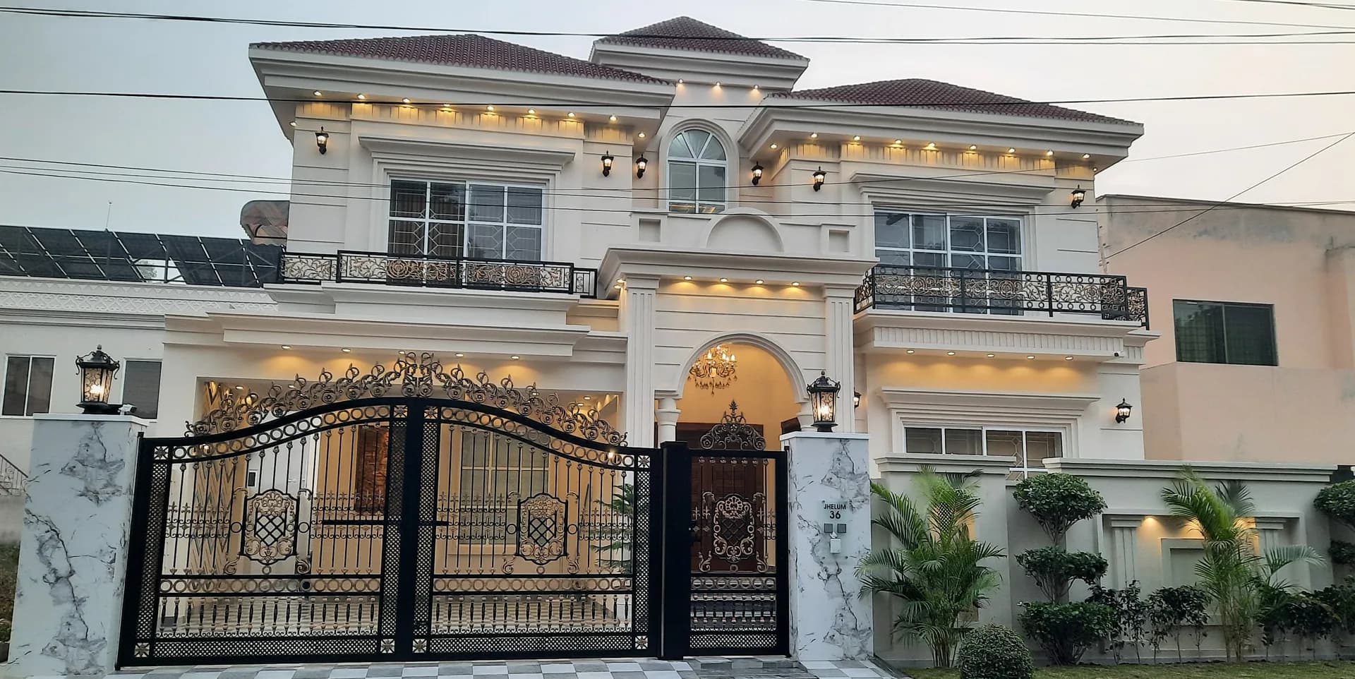 36 Jehlum — classic house facade, DC Colony Gujranwala