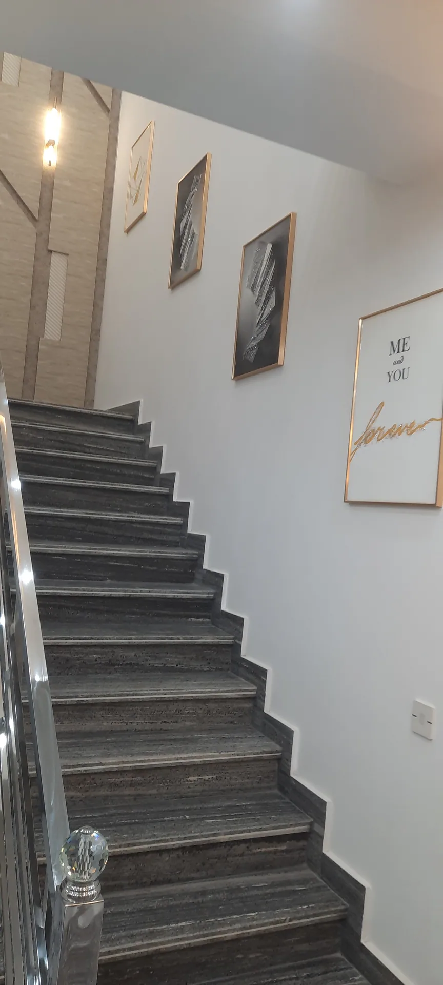 36 Jehlum — staircase steps, DC Colony Gujranwala